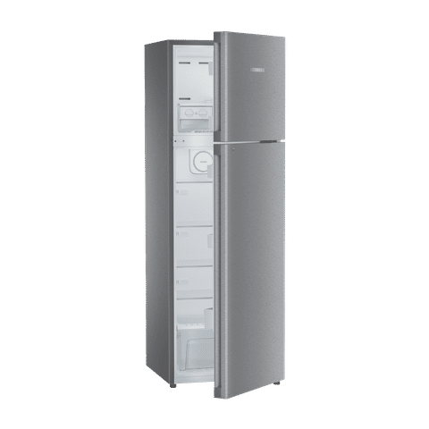 LIEBHERR 350 Litres 2 Star Frost Free Double Door Refrigerator with Vegetable Bin (TDgs 3510, Grey Steel)