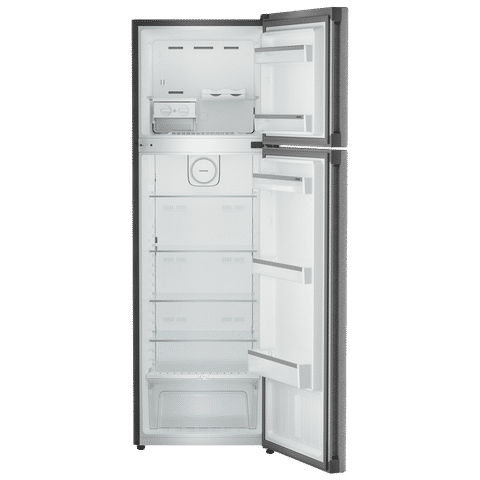 LIEBHERR 350 Litres 2 Star Frost Free Double Door Refrigerator with Vegetable Bin (TDgs 3510, Grey Steel)