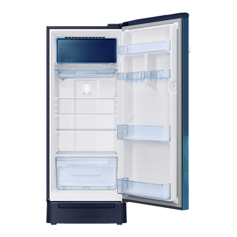 SAMSUNG 215 Litres 4 Star Direct Cool Single Door Refrigerator (RR23C2F249U/HL, Paradise Blue)