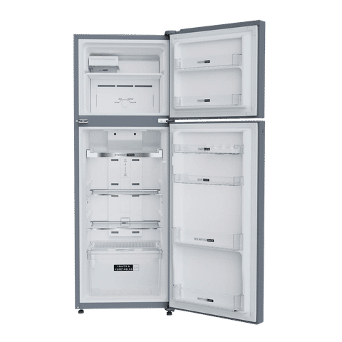 Whirlpool Intellifresh DF278 231 Litres 2 Star Frost Free Double Door Refrigerator with 6th Sense Technology (Grey)