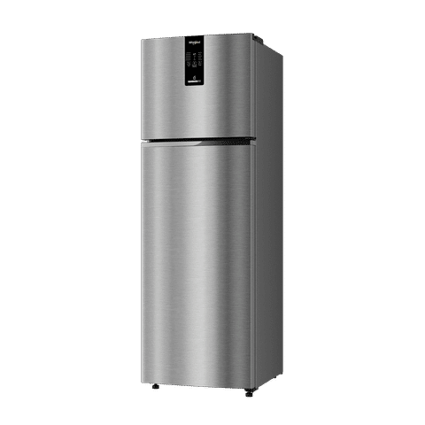 Whirlpool Intellifresh Pro 259 Litres 2 Star Frost Free Double Door Convertible Refrigerator with 6th Sense Technology (Grey)