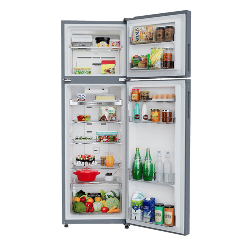 Whirlpool Intellifresh Pro 259 Litres 2 Star Frost Free Double Door Convertible Refrigerator with 6th Sense Technology (Grey)