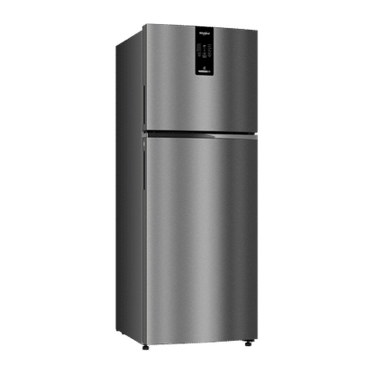 Whirlpool Intellifresh Pro 308 Litres 2 Star Frost Free Double Door Convertible Refrigerator with 6th Sense Technology (Grey)