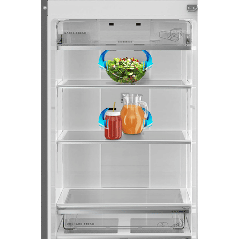 Whirlpool Intellifresh 480 431 Litres 2 Star Frost Free Double Door Convertible Refrigerator with 6th Sense Technology (Grey)