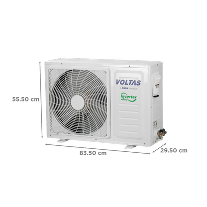 VOLTAS Vectra Pearl 4 in 1 Convertible 1.3 Ton 3 Star Inverter Split AC with Anti Dust Filter (Copper Condenser)