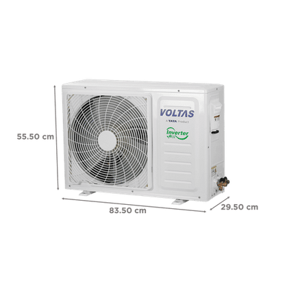 VOLTAS Vectra Pearl 4 in 1 Convertible 1.3 Ton 5 Star Inverter Split AC with Anti Dust Filter (Copper Condenser)