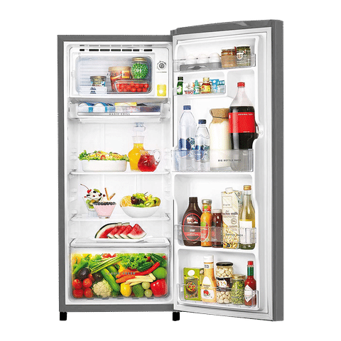 Whirlpool IMPRO 192 Litres 3 Star Direct Cool Single Door Refrigerator with Stabilizer Free Operation (215 IMPRO PRM, Steel)