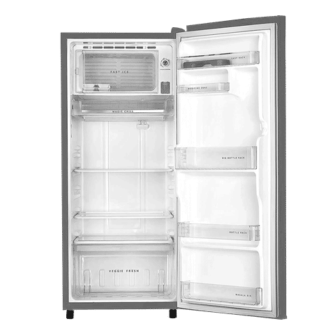 Whirlpool IMPRO 192 Litres 3 Star Direct Cool Single Door Refrigerator with Stabilizer Free Operation (215 IMPRO PRM, Steel)