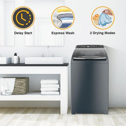 Whirlpool 7.5 kg Fully Automatic Top Load Washing Machine (SW Pro Plus, 31558, Spiro Wash Action, MidNight Grey)