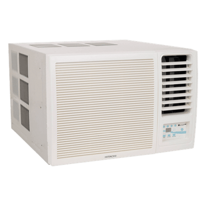 HITACHI Kaze Plus 1 Ton 2 Star Fixed Speed Window AC (Copper Condenser, RAW312HEDO)