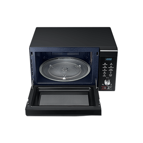 SAMSUNG 32L Convection Microwave Oven with SLIM FRY Technology (Black)