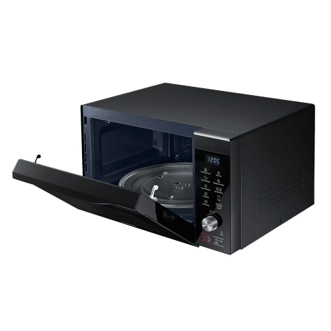 SAMSUNG 32L Convection Microwave Oven with SLIM FRY Technology (Black)