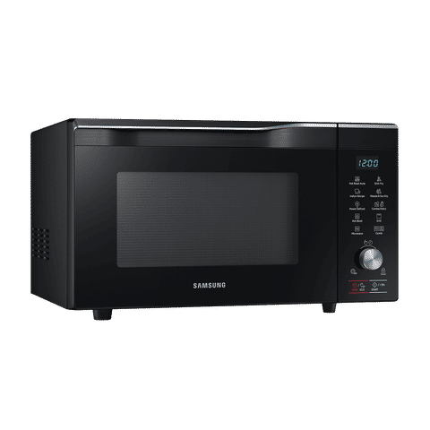 SAMSUNG 32L Convection Microwave Oven with SLIM FRY Technology (Black)