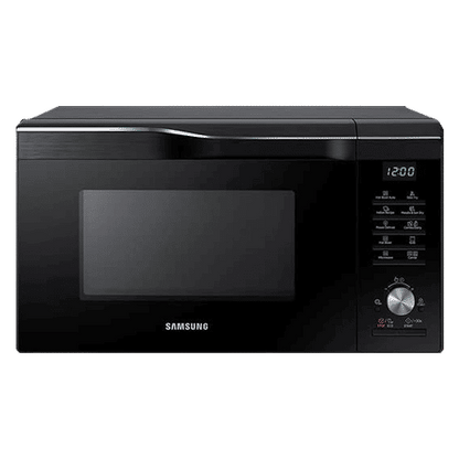 SAMSUNG MC28A6036QK 28L Convection Microwave Oven with SLIM FRY Technology (Black)