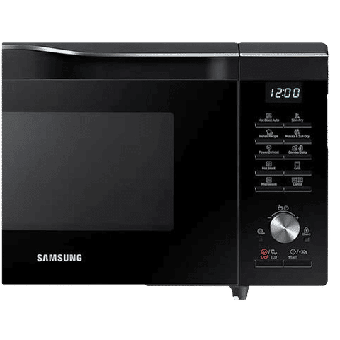 SAMSUNG MC28A6036QK 28L Convection Microwave Oven with SLIM FRY Technology (Black)