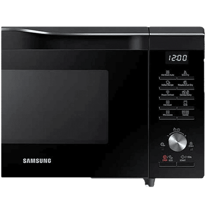 SAMSUNG MC28A6036QK 28L Convection Microwave Oven with SLIM FRY Technology (Black)