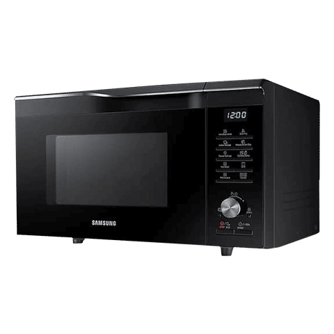 SAMSUNG MC28A6036QK 28L Convection Microwave Oven with SLIM FRY Technology (Black)