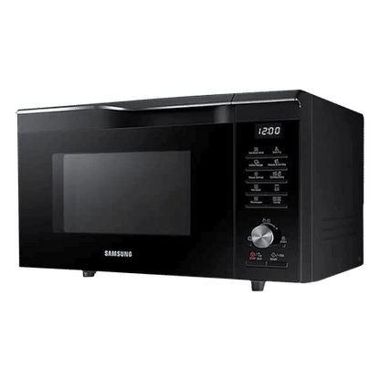 SAMSUNG MC28A6036QK 28L Convection Microwave Oven with SLIM FRY Technology (Black)