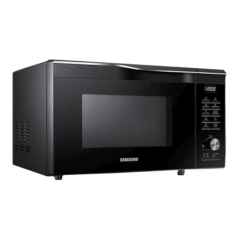 SAMSUNG MC28A6036QK 28L Convection Microwave Oven with SLIM FRY Technology (Black)