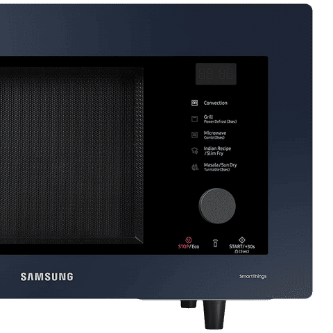 SAMSUNG 32L Convection Microwave Oven with SLIM FRY Technology (Clean Navy)