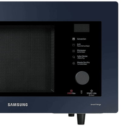 SAMSUNG 32L Convection Microwave Oven with SLIM FRY Technology (Clean Navy)