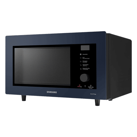 SAMSUNG 32L Convection Microwave Oven with SLIM FRY Technology (Clean Navy)