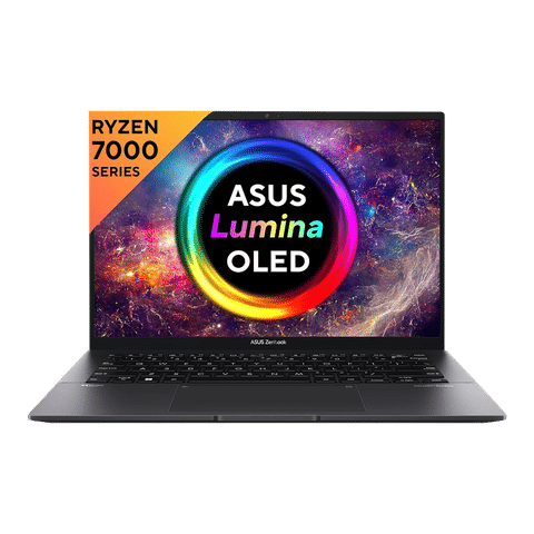 ASUS AMD Ryzen 5 (14 inch, 16GB, 1TB, Windows 11 Home, MS Office 2021, AMD Radeon, OLED Display, Jade Black, UM3402YA-KM551WS)