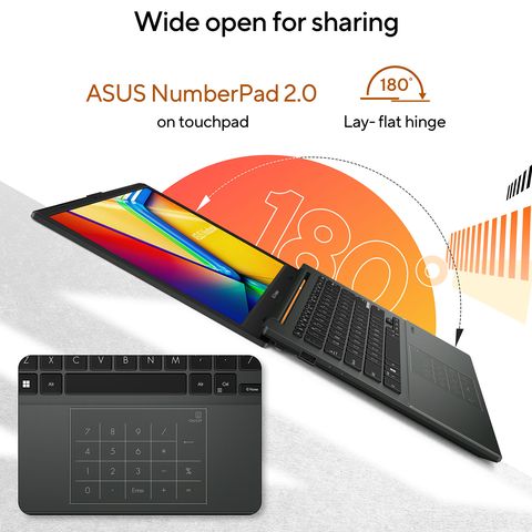 ASUS Vivobook Go AMD Ryzen 5 Thin and Light Laptop (16GB, 512GB SSD, Windows 11 Home, 14 inch FHD LED Display, MS Office 2021, Mixed Black, 1.38 KG)