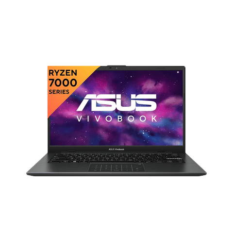 ASUS E1404FA AMD Ryzen 3 Laptop (8GB, 512GB SSD, Windows 11 Home, 14 inch FHD Display, MS Office 2021, Mixed Black, 1.38Kg)