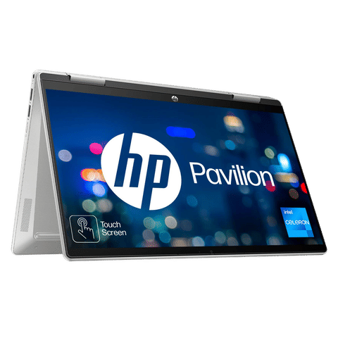 HP Pavilion X360 Intel Core i5 13th Gen (14 inch, 16GB, 1TB, Windows 11 Home, MS Office 2021, Intel Iris Xe, Full HD IPS Display, Natural Silver, 7N760PA)