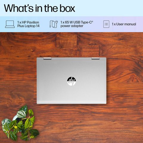 HP Pavilion X360 Intel Core i5 13th Gen (14 inch, 16GB, 1TB, Windows 11 Home, MS Office 2021, Intel Iris Xe, Full HD IPS Display, Natural Silver, 7N760PA)