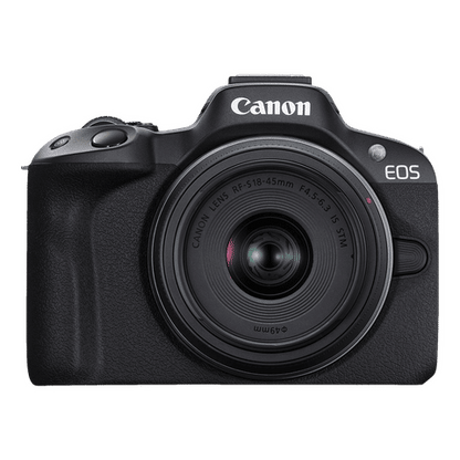 Canon EOS R50 24.2MP Mirrorless Camera (18-45 mm Lens, 5-Axis Electronic Image Stabilization)