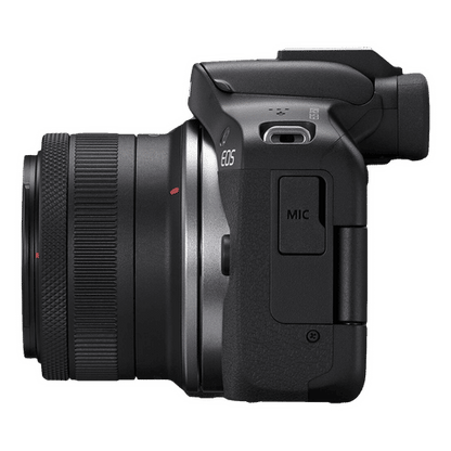 Canon EOS R50 24.2MP Mirrorless Camera (18-45 mm Lens, 5-Axis Electronic Image Stabilization)