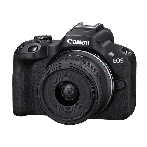 Canon EOS R50 24.2MP Mirrorless Camera (18-45 mm Lens, 5-Axis Electronic Image Stabilization)