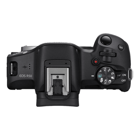 Canon EOS R50 24.2MP Mirrorless Camera (18-45 mm Lens, 5-Axis Electronic Image Stabilization)