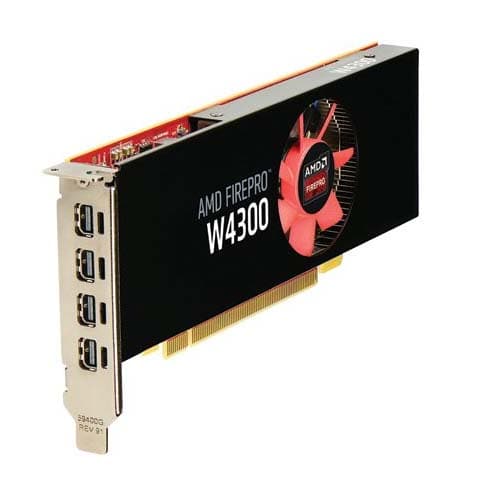 AMD FirePro W4300 4GB Workstation Graphic Card