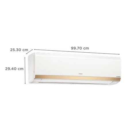 HITACHI Yugen 5100X 1.5 Ton 5 Star Inverter Split AC (Copper Condenser, Dust Filter, RSOG518HFEO)