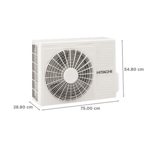 HITACHI Yugen 5100X 1.5 Ton 5 Star Inverter Split AC (Copper Condenser, Dust Filter, RSOG518HFEO)