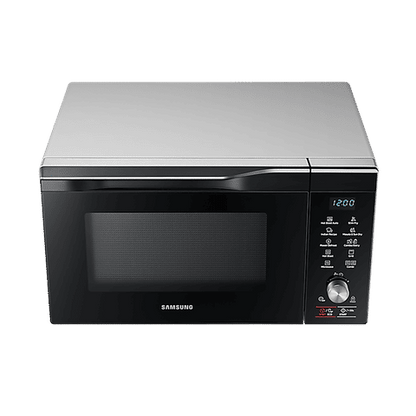 SAMSUNG 32L Convection Microwave Oven with SLIM FRY Technology (Black)