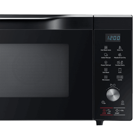 SAMSUNG 32L Convection Microwave Oven with SLIM FRY Technology (Black)