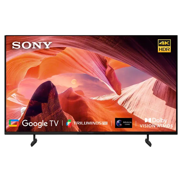 SONY X80L 108 cm (43 inch) 4K Ultra HD LED Google TV with X-Reality PRO (2023 model)