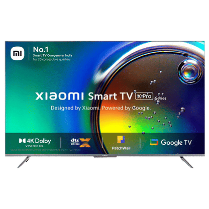 Xiaomi X Pro Series 108 cm (43 inch) 4K Ultra HD LED Google TV with Dolby Vision and Dolby Atmos