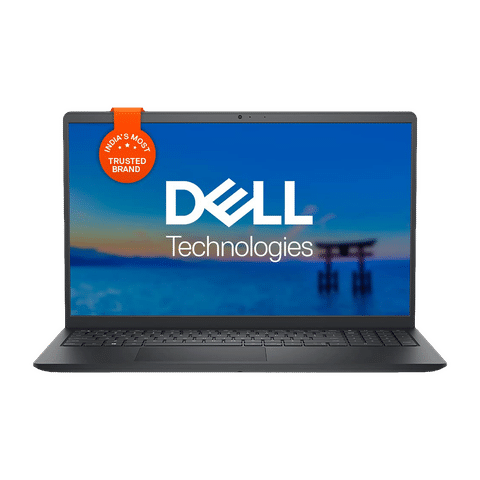 DELL Inspiron 3525 AMD Ryzen 5 5th Gen (15.6 inch, 8GB, 512GB, Windows 11, MS Office 2021, AMD Radeon, FHD Display, Carbon Black, D560926WIN9B)