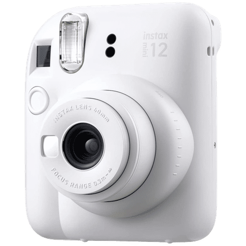 FUJIFILM Instax Mini 12 Instant Camera (Clay White)