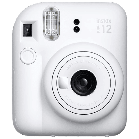 FUJIFILM Instax Mini 12 Instant Camera (Clay White)