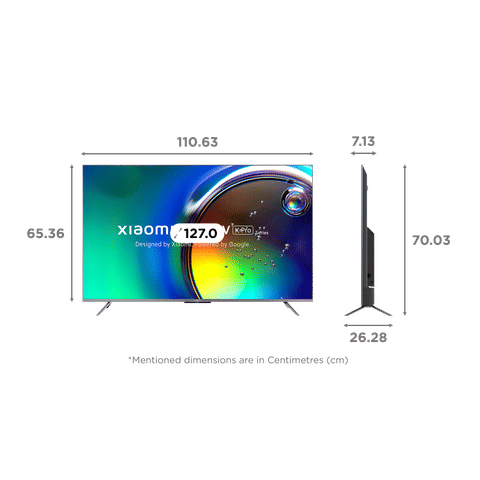 Xiaomi X Pro Series 127 cm (50 inch) 4K Ultra HD LED Google TV with Bezel Less Display (2023 model)