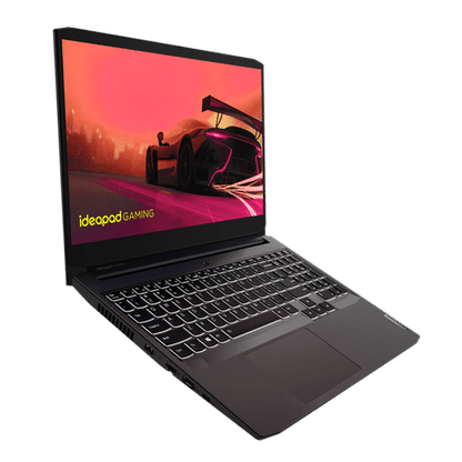 Lenovo IdeaPad Gaming 3 15ACH6 AMD Ryzen 7 (15.6 inch, 8GB, 512GB, Windows 11, MS Office 2021, NVIDIA GeForce RTX 3050, Full HD IPS Display, Shadow Black, 82K2022XIN)