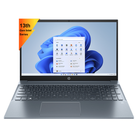 HP Pavilion 15-eg3081TU Intel Core i5 13th Gen (15.6 inch, 16GB, 512GB, Windows 11 Home, MS Office 2021, Intel Iris Xe, Full HD IPS Display, Fog Blue, 875N6PA)