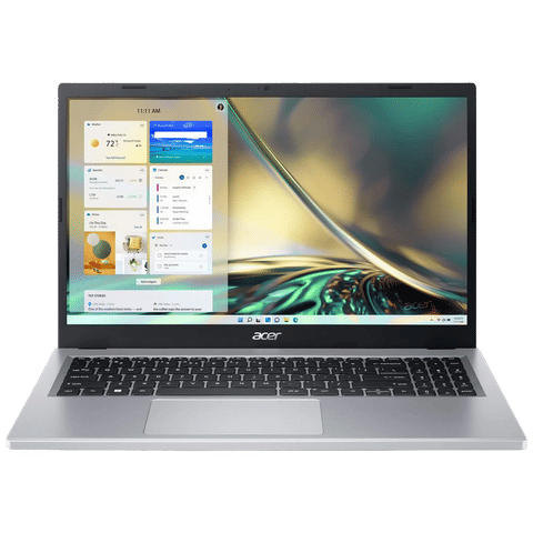 acer Aspire 3 AMD Ryzen 3 Thin and Light Laptop (8GB, 512GB SSD, Windows 11 Home, 15.6 inch FHD LED Backlit Display, MS Office 2021, Silver, 1.78 KG)