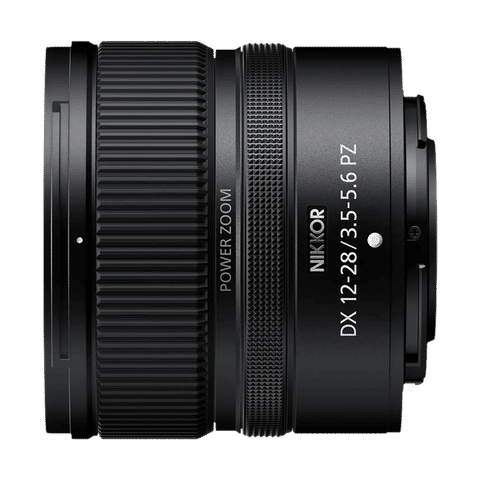 Nikon Nikkor Z DX 12 - 28 mm f/3.5-5.6 Wide Angle Lens (7 Rounded Diaphragm Opening, JMA719DA, Black)